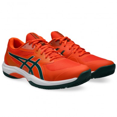Zapatillas Asics Game FF Padel energy orange jewel green 2026