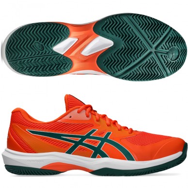 Zapatillas Asics Game FF Padel energy orange jewel green 2026