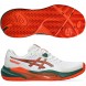 Zapatillas Asics Gel Challenger 15 Padel white energy orange 2026