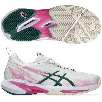 Zapatillas Asics Sonicsmash FF white jewel green 2026