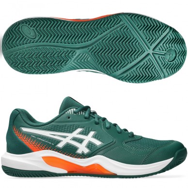 Zapatillas Asics Gel Dedicate 9 Padel jewel green white 2026
