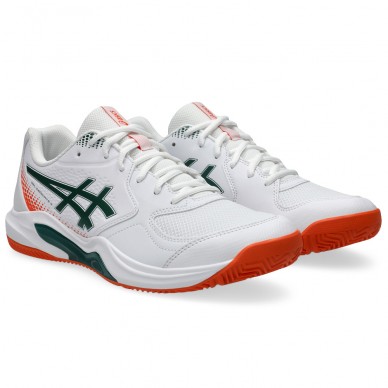 Zapatillas Asics Gel Dedicate 9 Padel white jewel green 2026