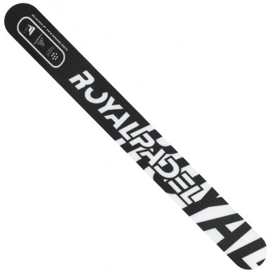 Protector Royal Padel negro logo blanco