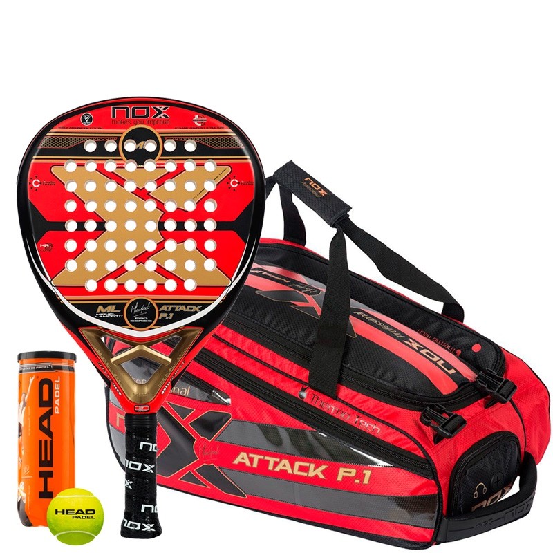 Pack Nox ML Attack + Paletero + Bolas Pack Nox ML Attack + Paletero + Bolas