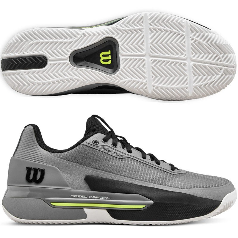 Zapatillas Wilson Rush Tour 5 Clay titanium 2026