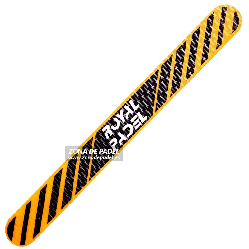 Protector royal padel pala de padel Negro Rayas naranja 2016 Protector royal padel pala de padel Negro Rayas naranja 2016
