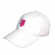 Gorra Kswiss Blanca Rosa