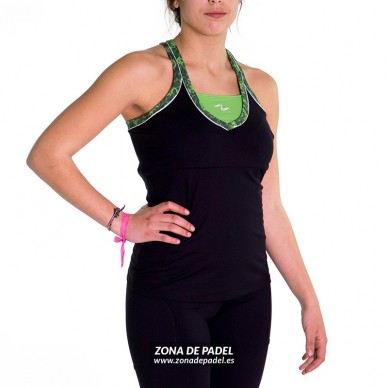 Camiseta Nafta Tirantes Negra CA739-100364