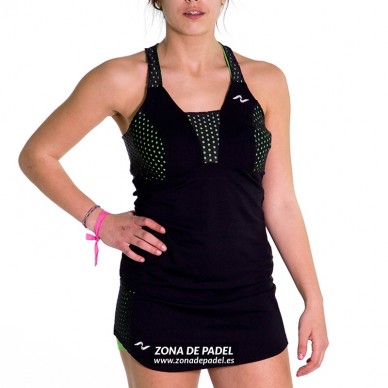 Camiseta nafta Tirantes Negra CA736-100364