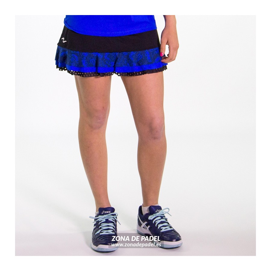 Falda nafta Short Azul Fluor FS737-100285