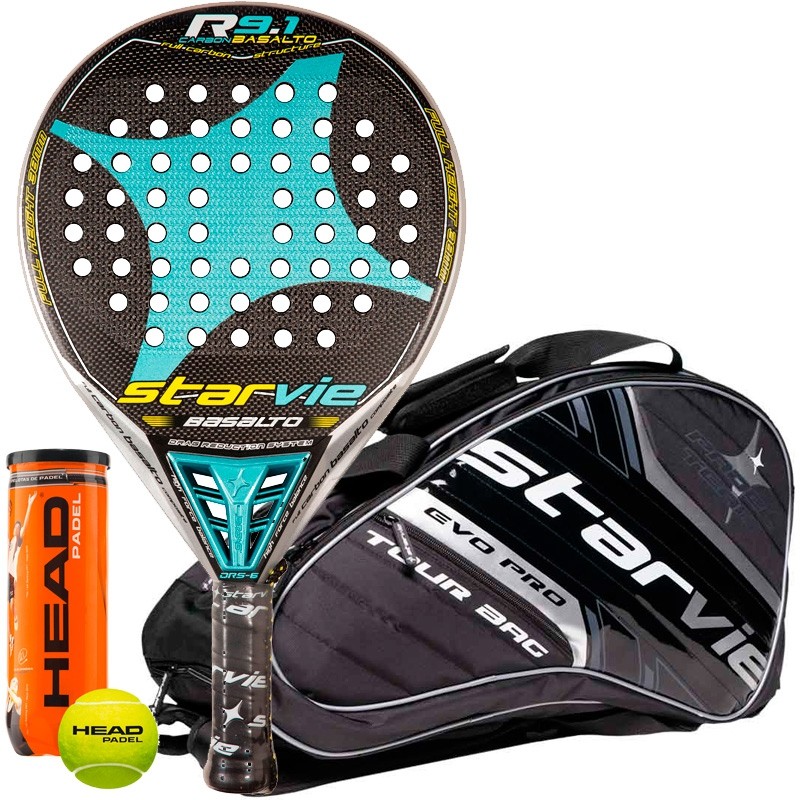 Pack Star Vie Basalto + Paletero + Bolas Pack Star Vie Basalto + Paletero + Bolas