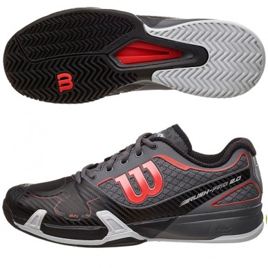 Zapatillas wilson Rush Pro 2.0 Black