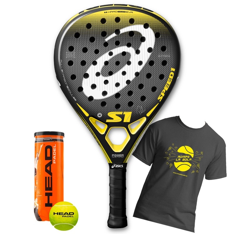 resistirse extraer Distraer Pala Asics S1 Speed 2016 - Zona de Padel