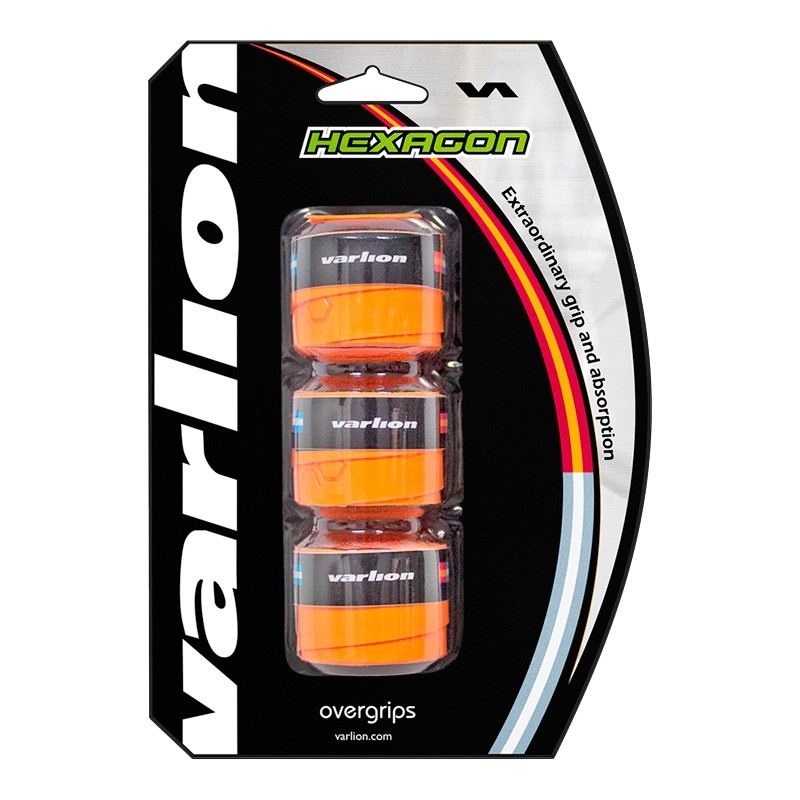 Overgrip varlion Hexagon Naranja Fluor Overgrip varlion Hexagon Naranja Fluor