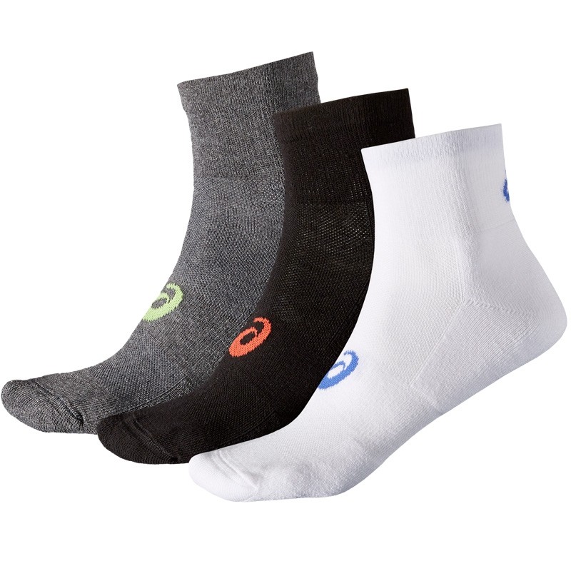 Pack 3 calcetines Asics Crew Quarter Sock