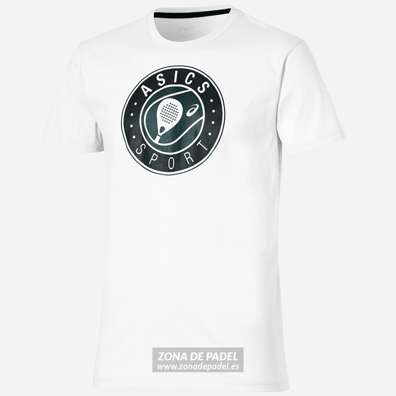 Camiseta Asics Logo SS Graphic Top Real White 2016 Camiseta Asics Logo SS Graphic Top Real White 2016
