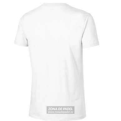 Camiseta Asics Logo SS Graphic Top Real White 2016