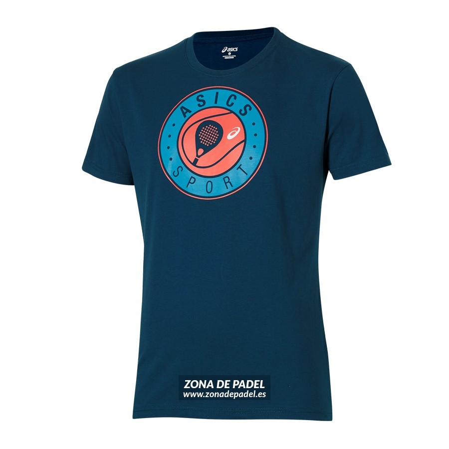 Camiseta Asics Logo SS Graphic Top Ink Blue 2016