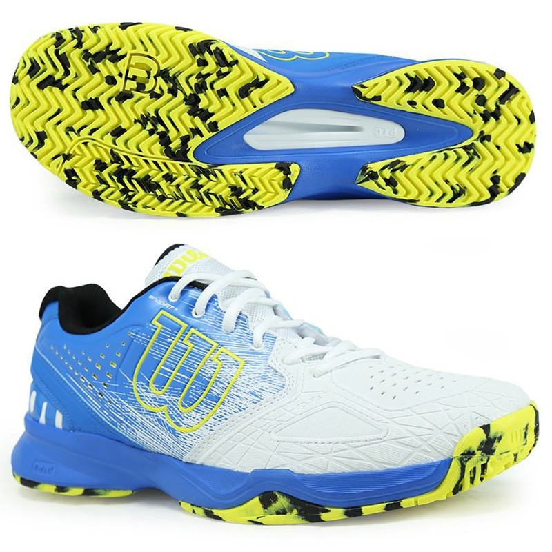 Zapatillas Wilson Kaos Comp Blue White 2016 Zapatillas Wilson Kaos Comp Blue White 2016