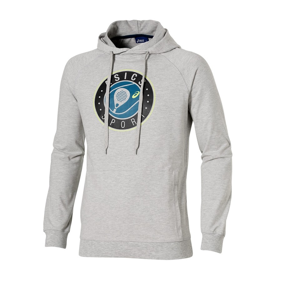 Sudadera Asics Padel Graphic Hoodie Grey 2016