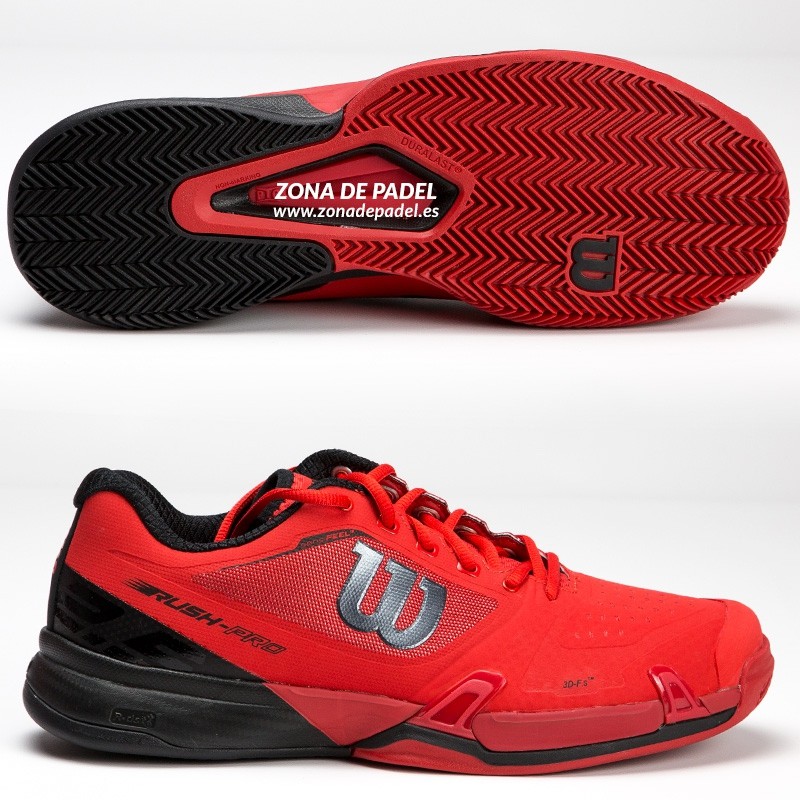 Zapatillas Wilson Rush Pro 2.5 Clay Barbados 2017 Zapatillas Wilson Rush Pro 2.5 Clay Barbados 2017