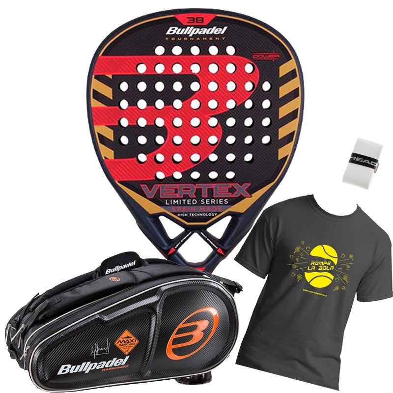 Pack Bullpadel Vertex edición limitada