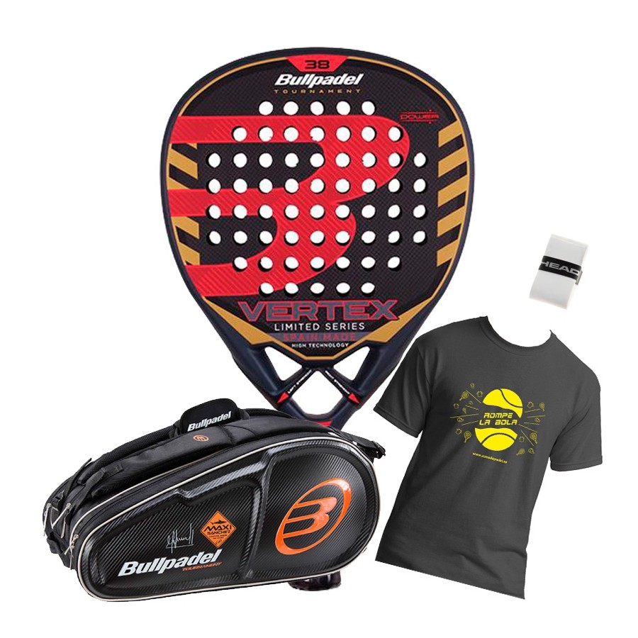 Pack Bullpadel Vertex edición limitada