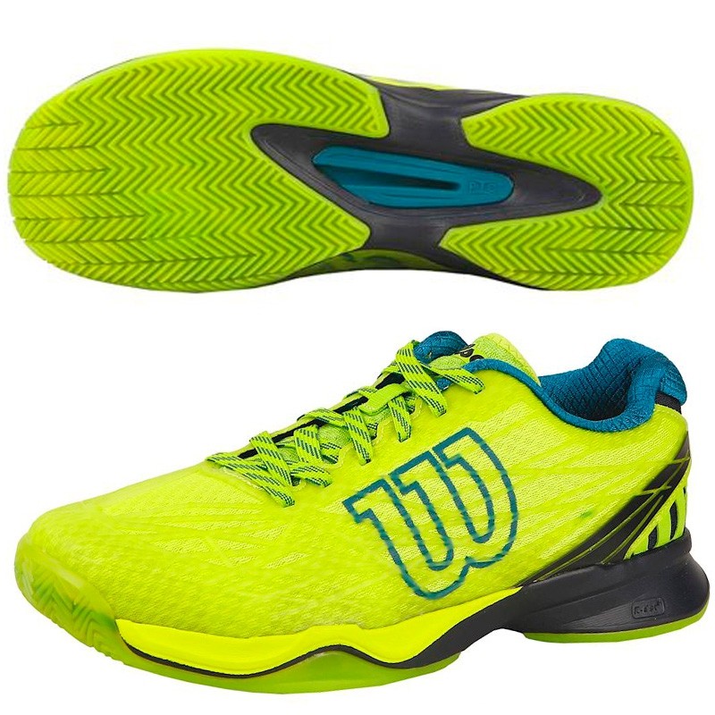 Zapatillas Wilson Kaos Clay Court Lime Punch 2017 Zapatillas Wilson Kaos Clay Court Lime Punch 2017