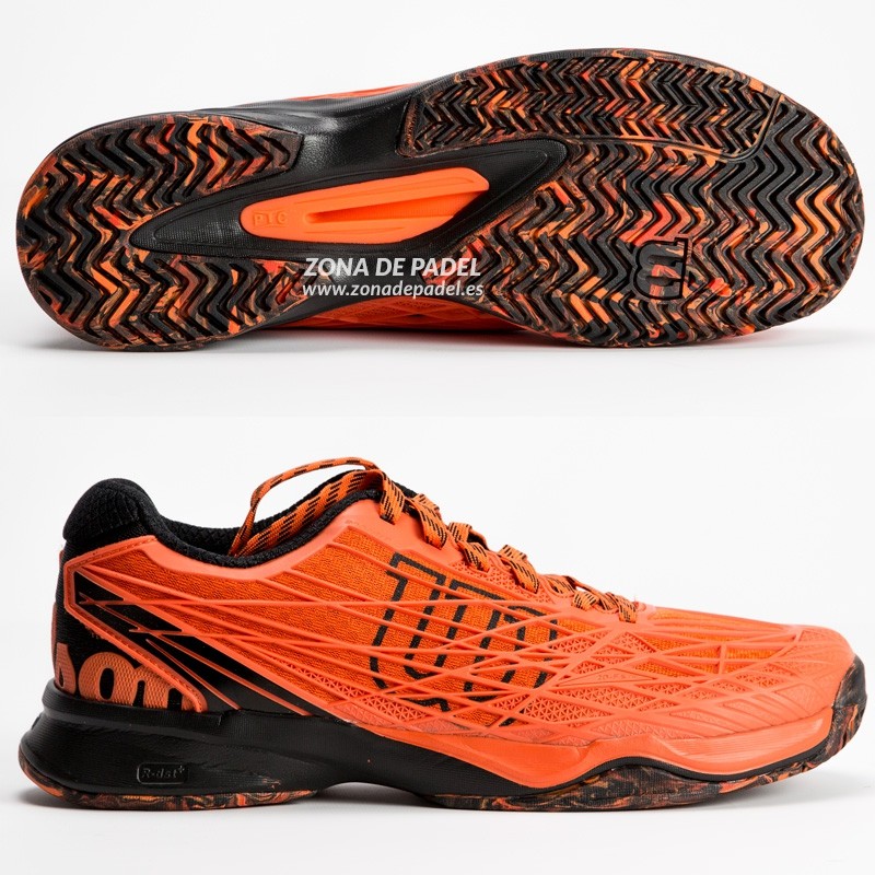 Zapatillas Wilson Kaos Clay Court Flame Black 2017 Zapatillas Wilson Kaos Clay Court Flame Black 2017