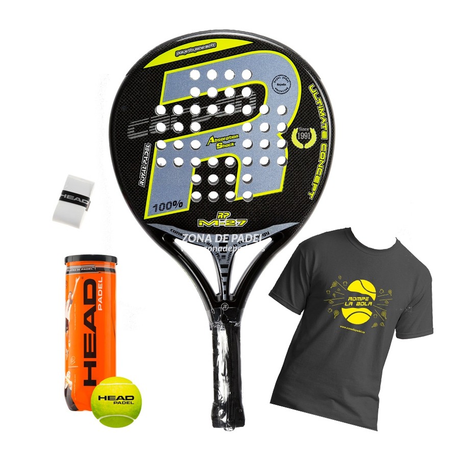 pala Royal Padel RP-M27 gris 2017 - Zona Padel