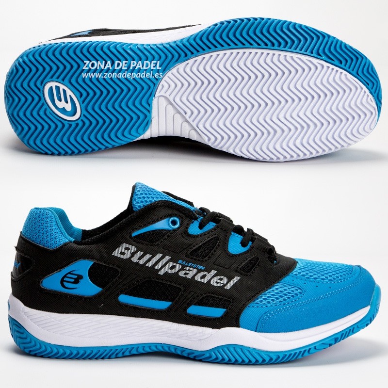 Zapatilla Bullpadel Burton Azul Celeste 2017