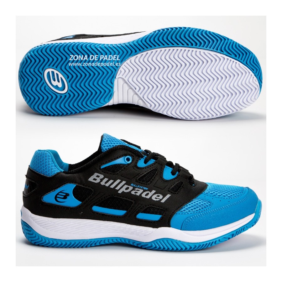 Zapatilla Bullpadel Burton Azul Celeste 2017