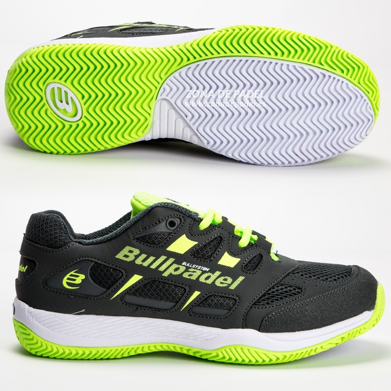Zapatilla Bullpadel Burton Gris Oscuro 2017 Zapatilla Bullpadel Burton Gris Oscuro 2017