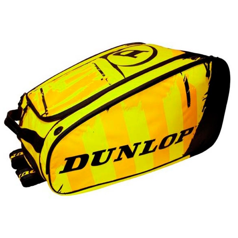 Paletero Dunlop Pro Black Yellow 2017 Paletero Dunlop Pro Black Yellow 2017