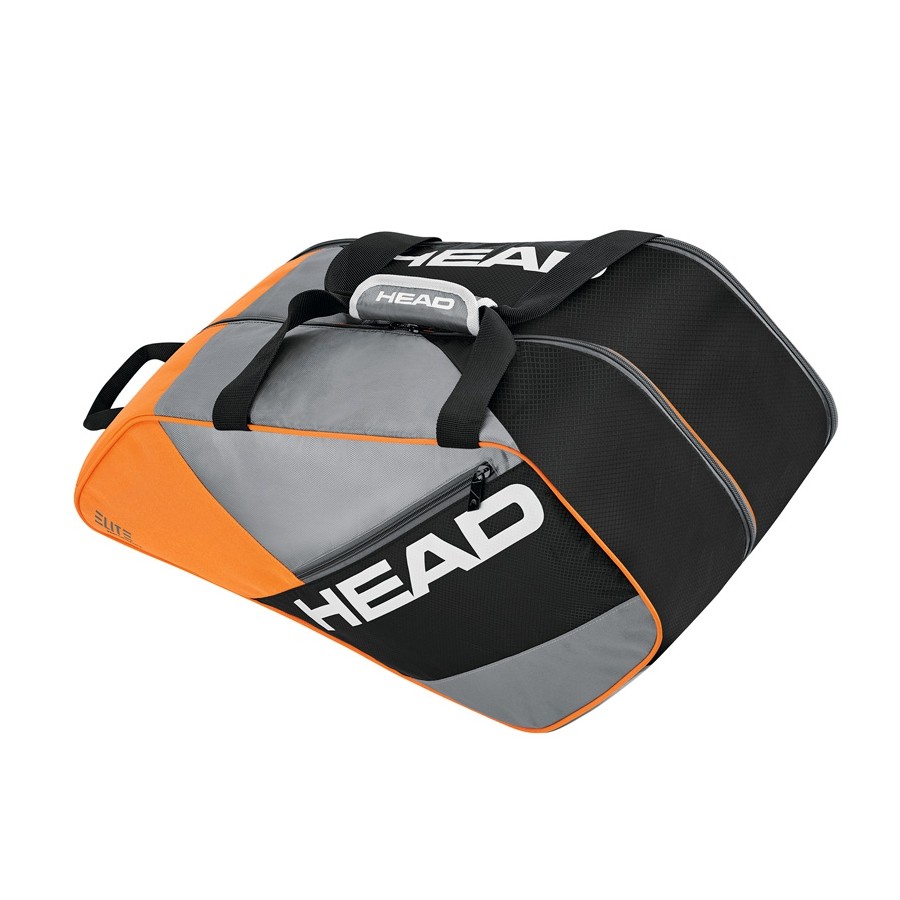 Paletero Head Elite Padel Supercombi Gris/Naranja