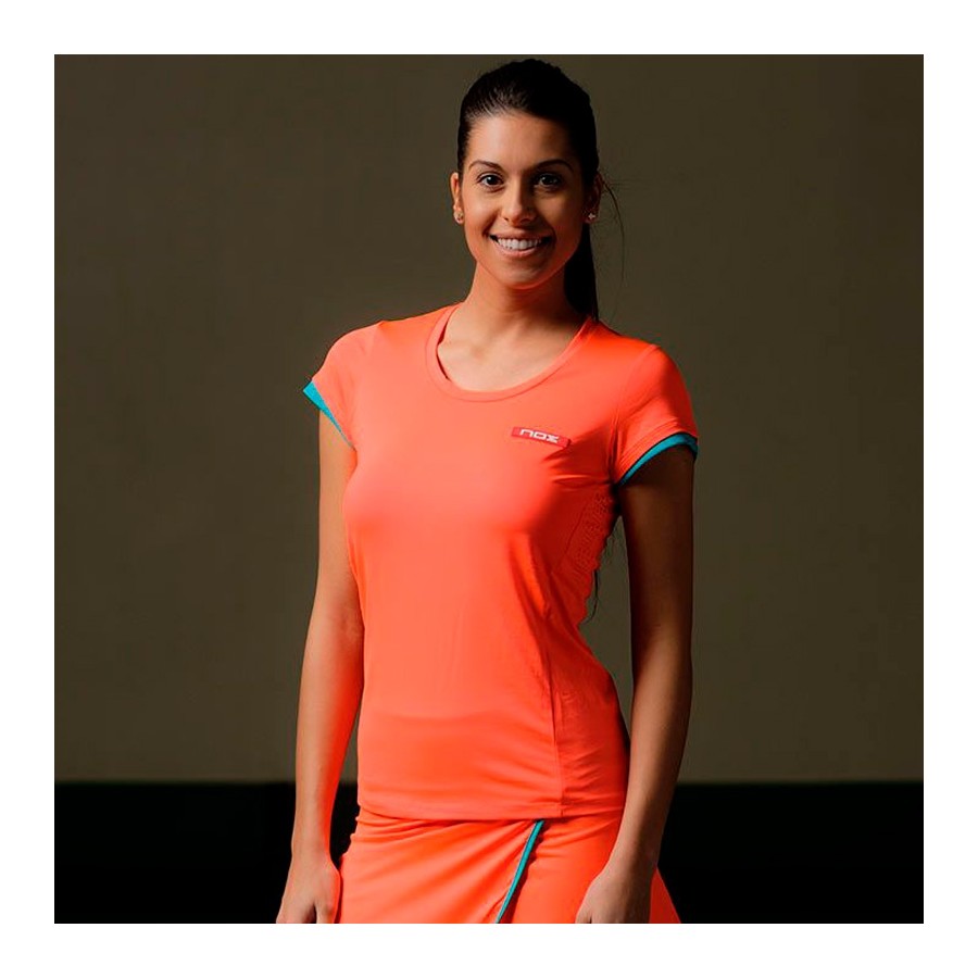 Camiseta Nox Mujer Neón Coral 2017