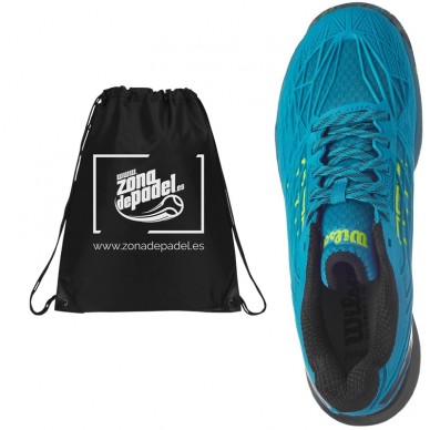 Zapatillas Wilson Kaos Clay Court Enamel Blue / Black 2017