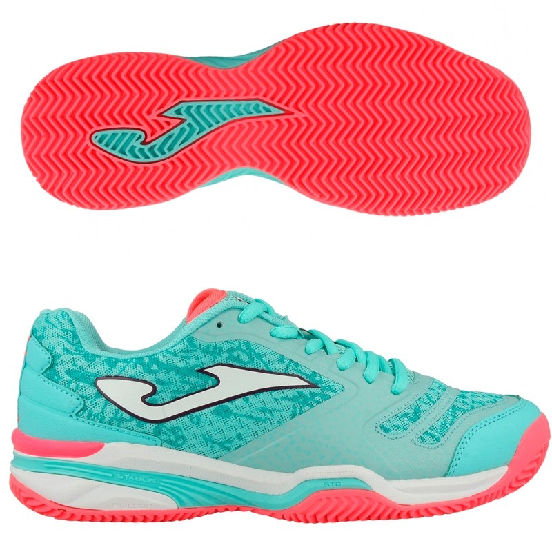 Zapatillas Joma T.SLAMW Lady 705 Turquesa Clay 2017 Zapatillas Joma T.SLAMW Lady 705 Turquesa Clay 2017