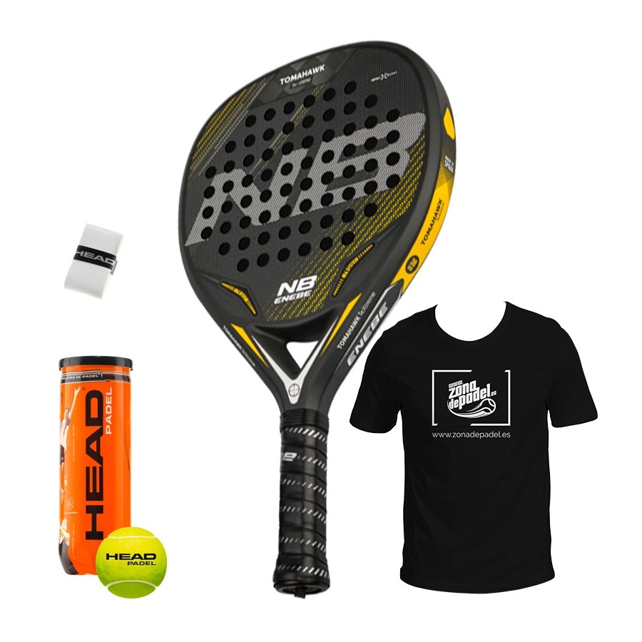 Pala de padel enebe Tomahawk 2018