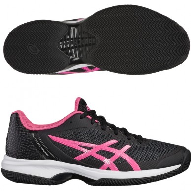 Zapatillas Asics Gel Court Speed Clay Black / Hot Pink 2018