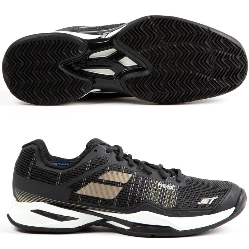 Zapatillas Babolat Jet Mach I Clay Men Black / Champain 2018 Zapatillas Babolat Jet Mach I Clay Men Black / Champain 2018