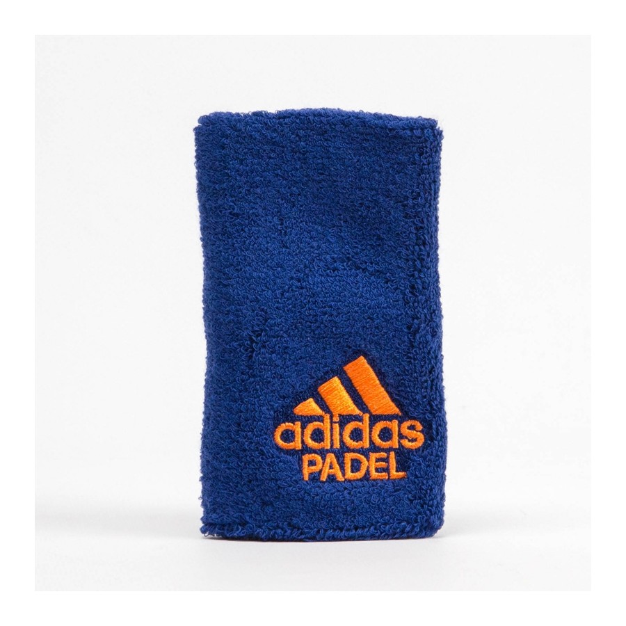 Muñequera Adidas Wristband L Blue 2018