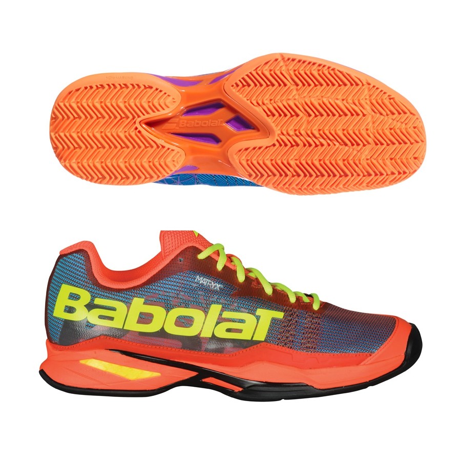 Zapatilla Babolat Jet Team Padel M Blue Orange 2018