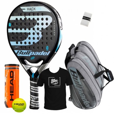 Pack Bullpadel Hack Control + Paletero BPP-18012005 2018 