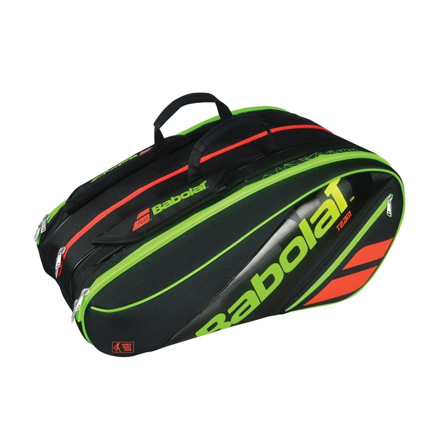 Paletero Babolat RH Team Padel Negro / Naranja 2018