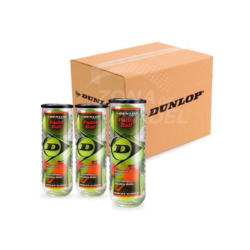 Cajón Pelotas Dunlop Padel 24 x 3 Unidades Cajón Pelotas Dunlop Padel 24 x 3 Unidades