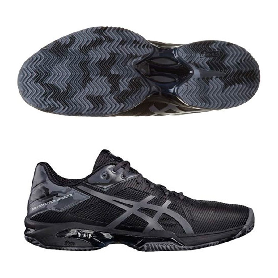 Zapatillas Asics Gel Solution Speed 3 Clay L.E. Black 2018