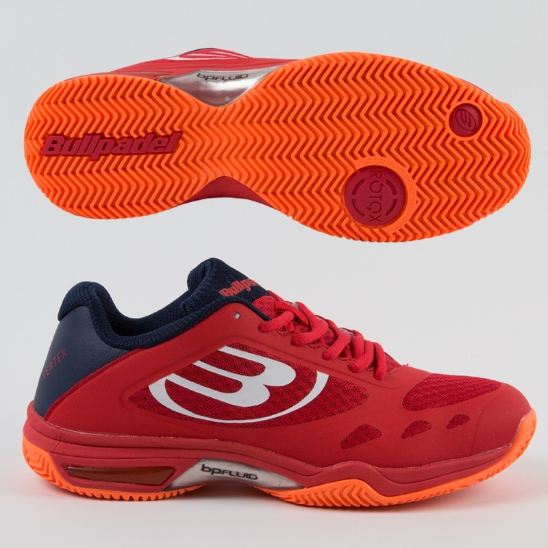 Zapatillas Bullpadel Vertex Rojas 2018 - Zona de