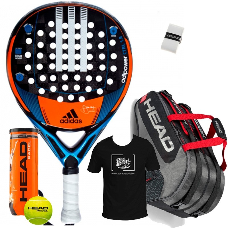 pack Adidas Control + Paletero 2018 de Padel