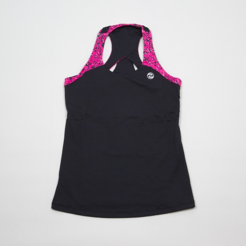 Camiseta Emwey Tirantes Gris Oscuro / Fucsia 2018 Camiseta Emwey Tirantes Gris Oscuro / Fucsia 2018